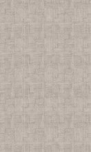 Load image into Gallery viewer, A close-up of a woven or textured fabric pattern in warm light beige and taupe tones, showing a repeating basketweave-style geometric weave.