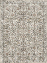 Load image into Gallery viewer, Patterned rug with intricate design on a neutral background