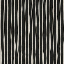 Load image into Gallery viewer, Black and white striped fabric pattern