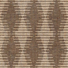 Load image into Gallery viewer, Textured fabric pattern with brown and beige colors