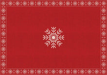 Load image into Gallery viewer, Red heat resistant table runner