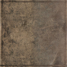 Load image into Gallery viewer, 6&#39;&#39;x6&#39;&#39; sample of faux leather brown table runner
