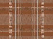Load image into Gallery viewer, Brown and beige plaid pattern