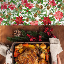 Load image into Gallery viewer, Hot plate served on leaves themed placemat