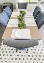 Load image into Gallery viewer, Dining table with a set of six 13''x18'' placemats