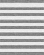 Load image into Gallery viewer, vinyl mat with grey stipes for outdoor or indoor use
