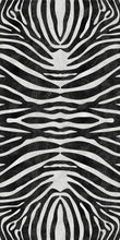 Load image into Gallery viewer, zebra fur contemporary kitchen mat