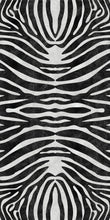 Load image into Gallery viewer, zebra fur contemporary kitchen mat