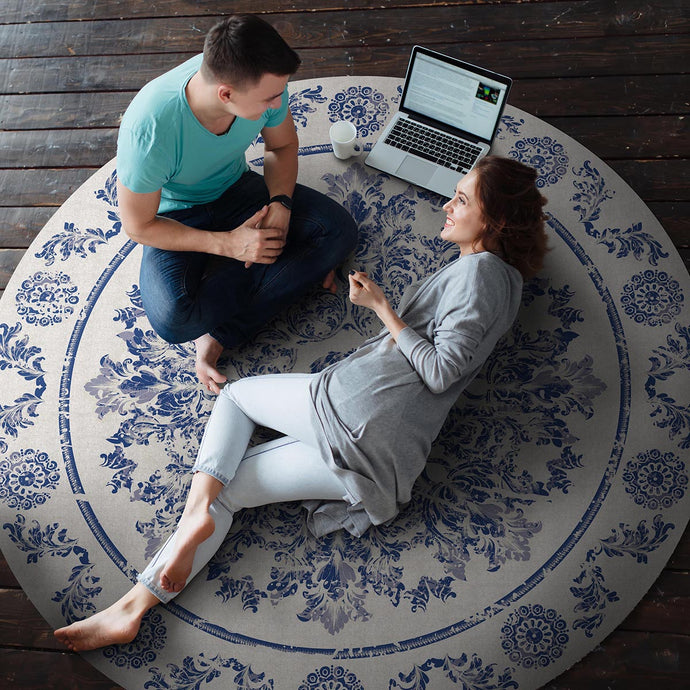 Bloom Round Vinyl Mat - Clearance - VMAT