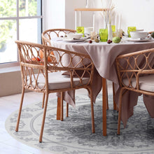 Load image into Gallery viewer, Bloom Round Vinyl Mat - VMAT
