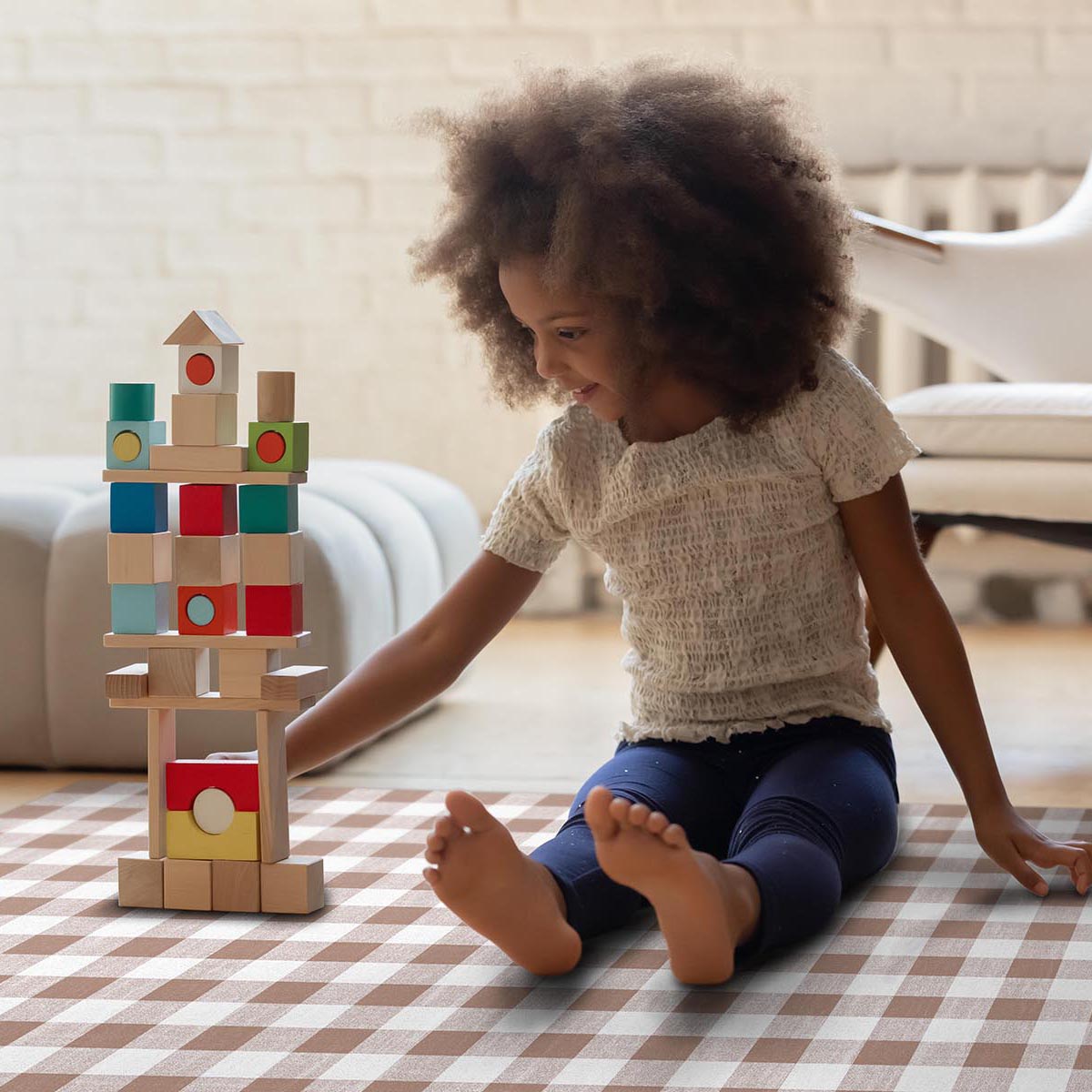 Easy to Clean Kids Rugs | Spill-Proof Area Rugs for Kids