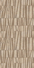 Load image into Gallery viewer, Textured patterned rug with brown and beige tones
