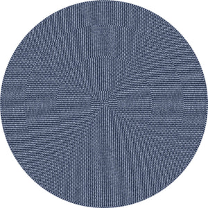 Blue Round  heat resistant 13'' placemat