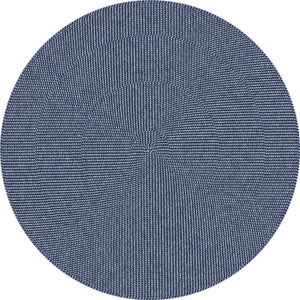 Blue Round  heat resistant 13'' placemat