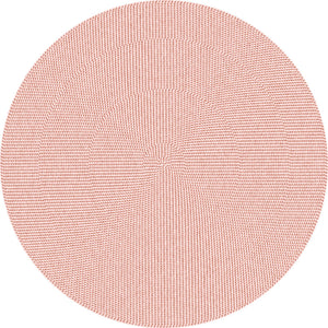 Peach Round  easy to wipe clean  13'' placemat