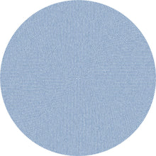 Load image into Gallery viewer, Light blue Round  easy to wipe clean  13'' placemat
