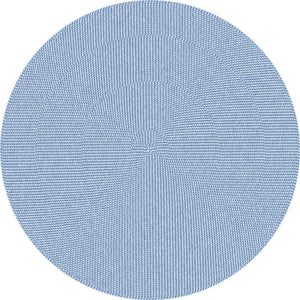 Light blue Round  easy to wipe clean  13'' placemat