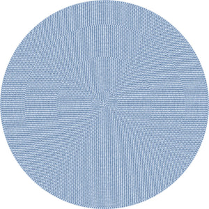 Light blue Round  easy to wipe clean  13'' placemat