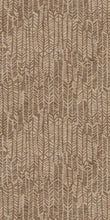 Load image into Gallery viewer, Textured brown patterned rug
