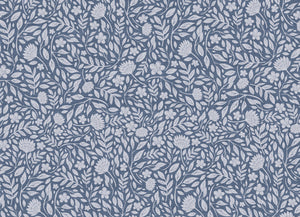 Easy to clean 13''x18'' placemat Blue pattern