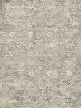 Load image into Gallery viewer, Patterned rug with a neutral color scheme on a plain background

