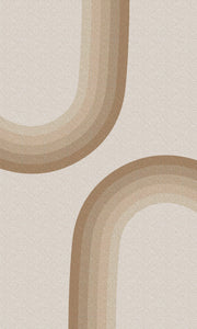 Beige abstract pattern on a textured beige background