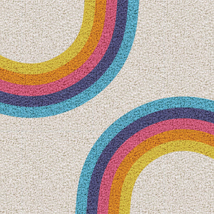 Rainbow Vinyl Mat