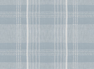Textured blue fabric with a subtle pattern