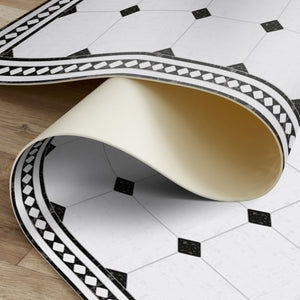 Non Tripping Vinyl Rug
