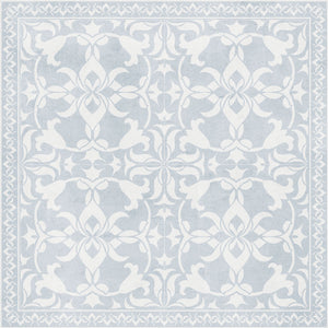 old tile PVC mat