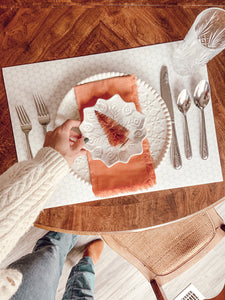 Wrinkles free placemats