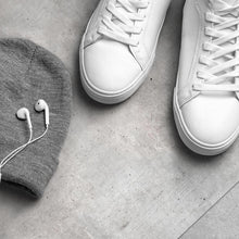 Load image into Gallery viewer, shoes on cement texture designed vinyl mat
