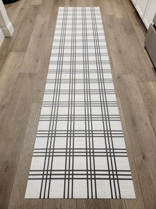 Easy to clean pvc rug