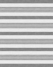 Load image into Gallery viewer, vinyl mat with grey stipes for outdoor or indoor use
