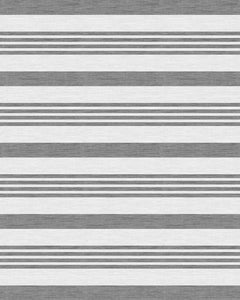 vinyl mat with grey stipes for outdoor or indoor use