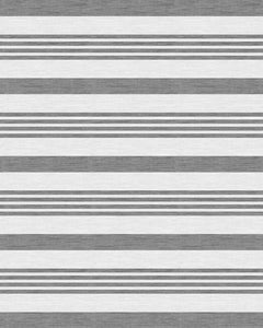 vinyl mat with grey stipes for outdoor or indoor use