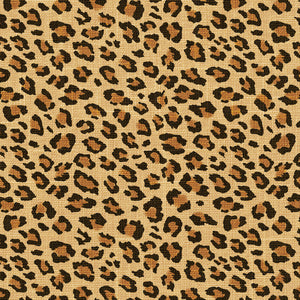 leopard design easy to clean vinyl mat
