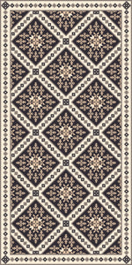 Mediterranean Vinyl Floor Mats