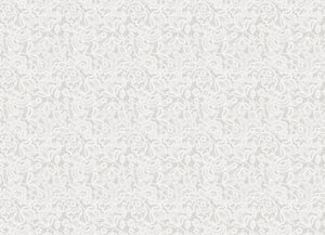 white lace pattern on placemat