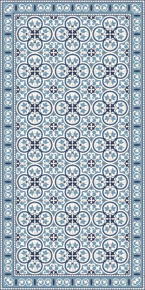 Decorative vinyl mats