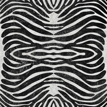 Load image into Gallery viewer, zebra fur design easy to clean vinyl mat
