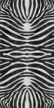 Load image into Gallery viewer, zebra fur contemporary kitchen mat 
