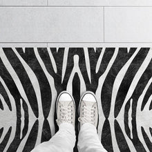Load image into Gallery viewer, zebra design trendy vinyl mat
